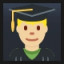 Man Student - Medium-Light Skin Tone