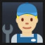 Man Mechanic - Medium-Light Skin Tone