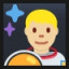 Man Astronaut - Medium-Light Skin Tone