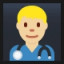 Man Health Worker - Medium-Light Skin Tone