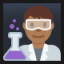 Man Scientist - Medium-Dark Skin Tone
