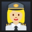 Woman Pilot - Medium-Light Skin Tone