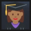 Woman Student - Medium-Dark Skin Tone