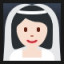 Bride With Veil - Light Skin Tone