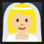 Bride With Veil - Medium-Light Skin Tone