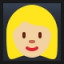 Blond-Haired Woman - Medium-Light Skin Tone