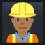Man Construction Worker - Medium-Dark Skin Tone