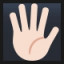 Raised Hand With Fingers Splayed - Light Skin Tone