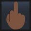Middle Finger - Dark Skin Tone