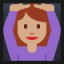 Woman Gesturing OK - Medium Skin Tone