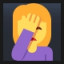 Person Facepalming