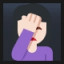 Person Facepalming - Light Skin Tone