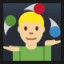 Man Juggling - Medium-Light Skin Tone