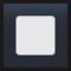 White Medium-Small Square