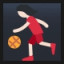 Woman Bouncing Ball - Light Skin Tone