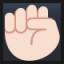 Raised Fist - Light Skin Tone