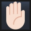 Raised Hand - Light Skin Tone
