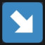 Down-Right Arrow