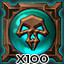100 wins for Dark Mage
