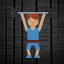 Person Lifting Weights - Medium Skin Tone