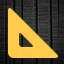 Triangular Ruler