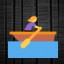 Woman Rowing Boat