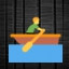 Man Rowing Boat
