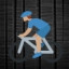 Man Biking - Medium Skin Tone