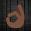 OK Hand - Dark Skin Tone