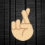 Crossed Fingers - Medium-Light Skin Tone