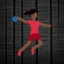 Person Playing Handball - Dark Skin Tone