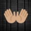 Open Hands - Medium Skin Tone