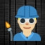 Man Factory Worker - Medium-Light Skin Tone