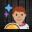 Man Astronaut - Medium Skin Tone