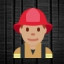 Man Firefighter - Medium Skin Tone