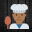Man Cook - Medium-Dark Skin Tone