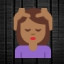 Person Getting Massage - Medium-Dark Skin Tone