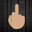 Middle Finger - Medium Skin Tone