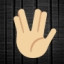 Vulcan Salute - Medium-Light Skin Tone