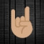 Sign of the Horns - Medium Skin Tone