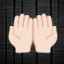 Palms Up Together - Light Skin Tone