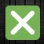Cross Mark Button