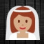 Bride With Veil - Medium Skin Tone